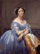 Jean-Auguste Dominique Ingres Study of Princess France oil painting artist